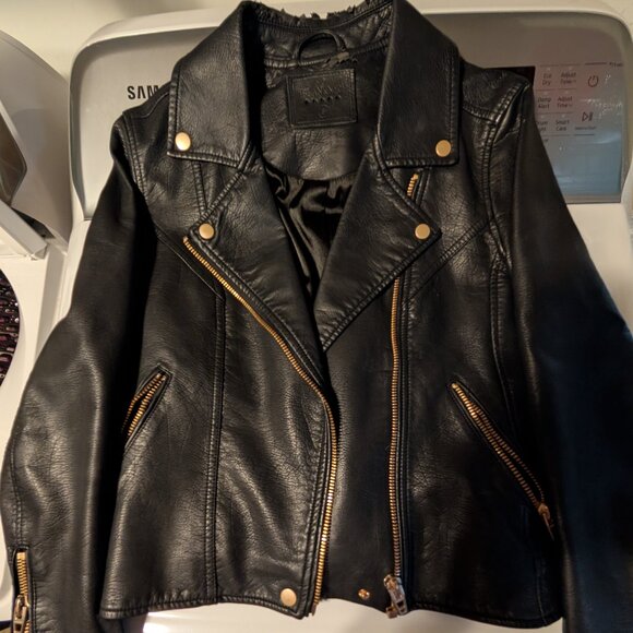Vegan Leather Jacket - Picture 2 of 7